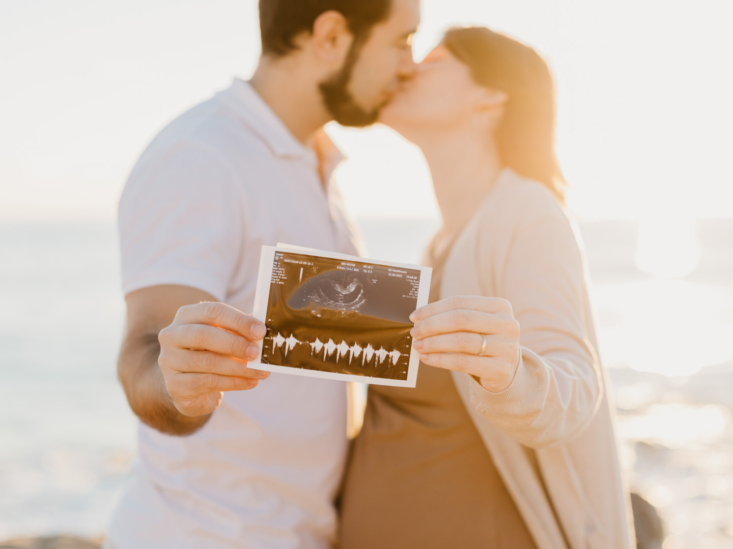 Sesión de fotos en la playa de Badalona, Barcelona