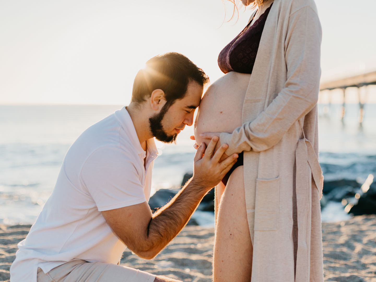 Sesión de fotos en la playa