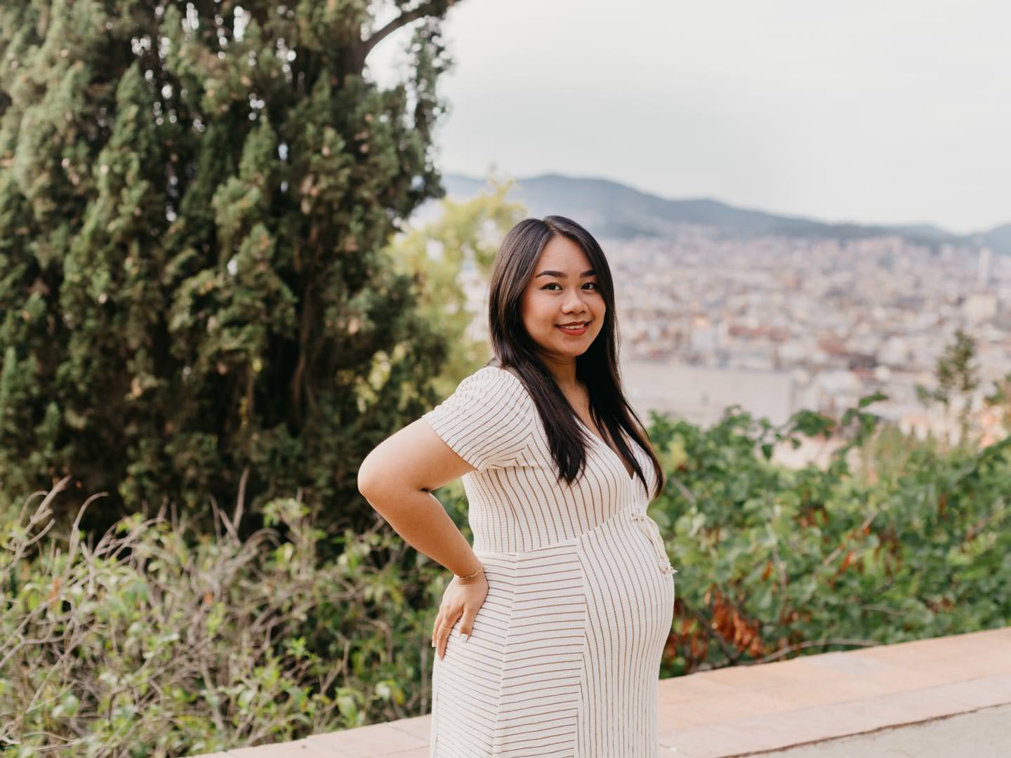 Sesión de fotos en Montjuic, Barcelona