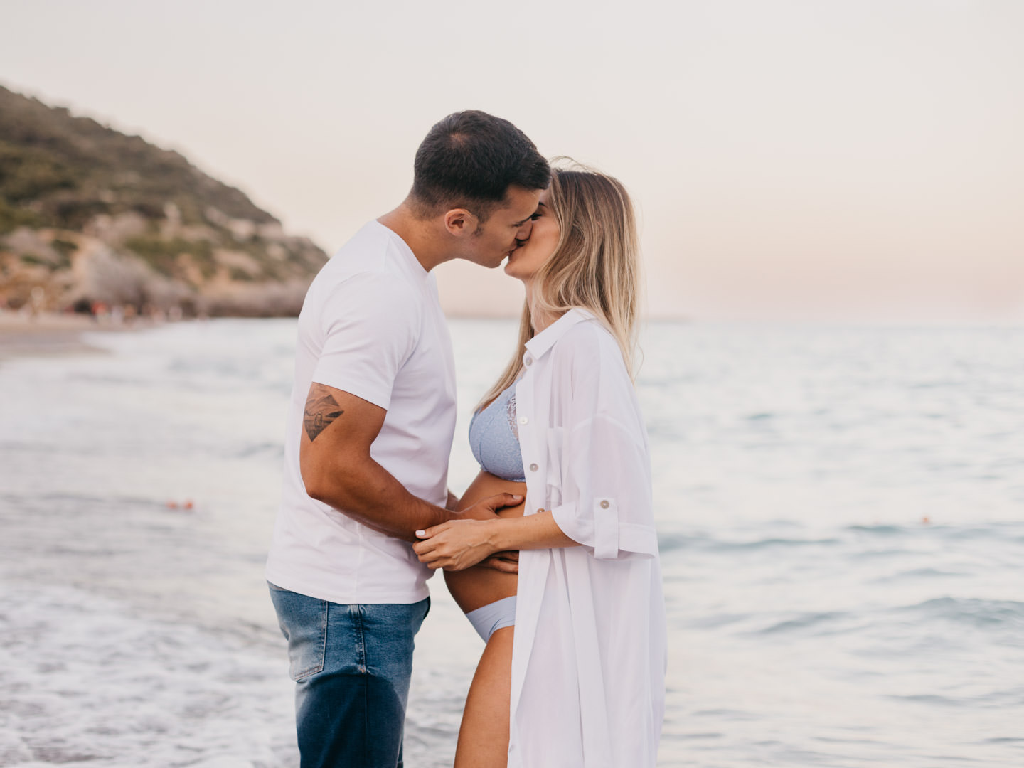 Fotografía de embarazo exterior