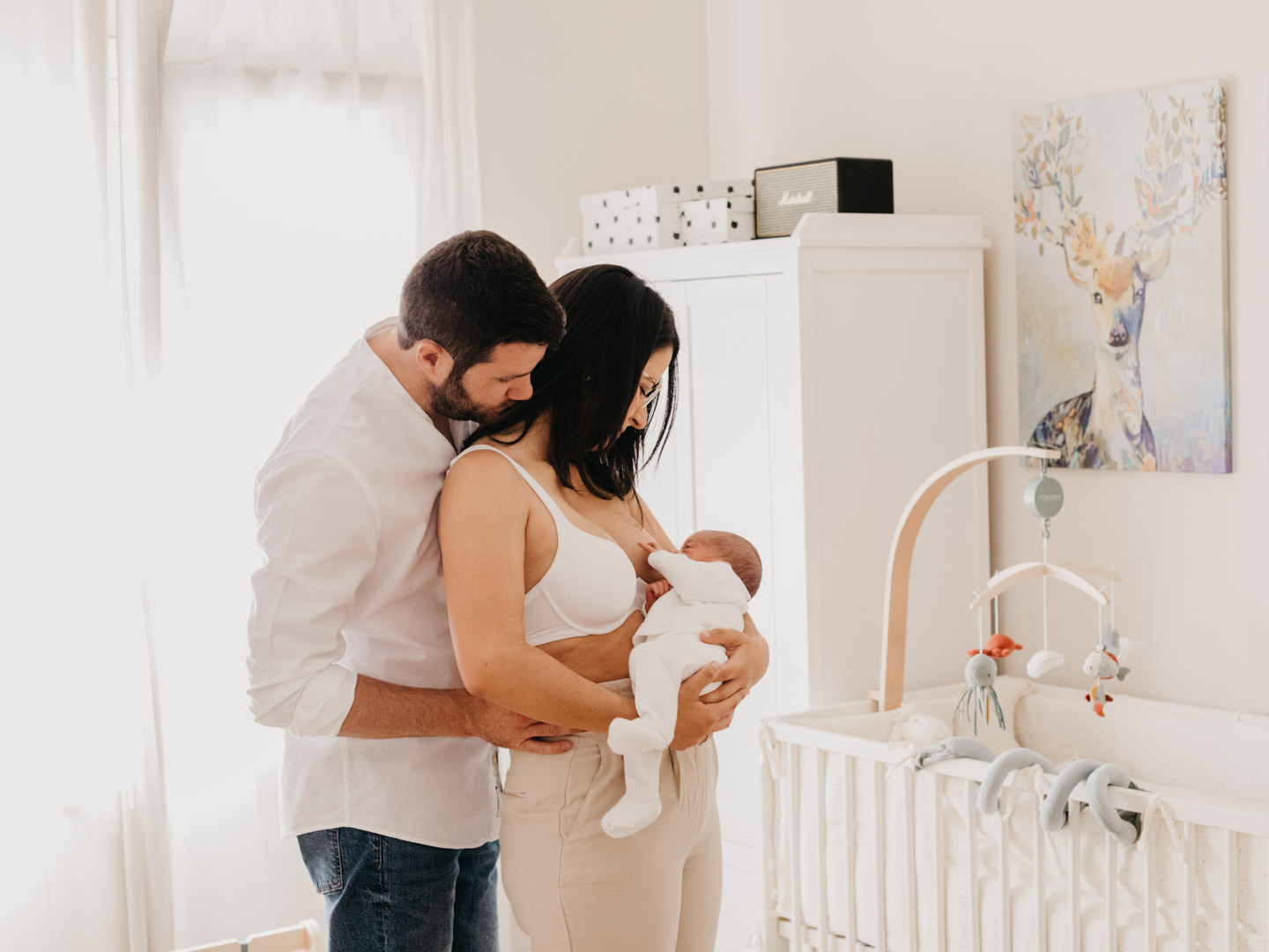 Sesión newborn natural a domicilio