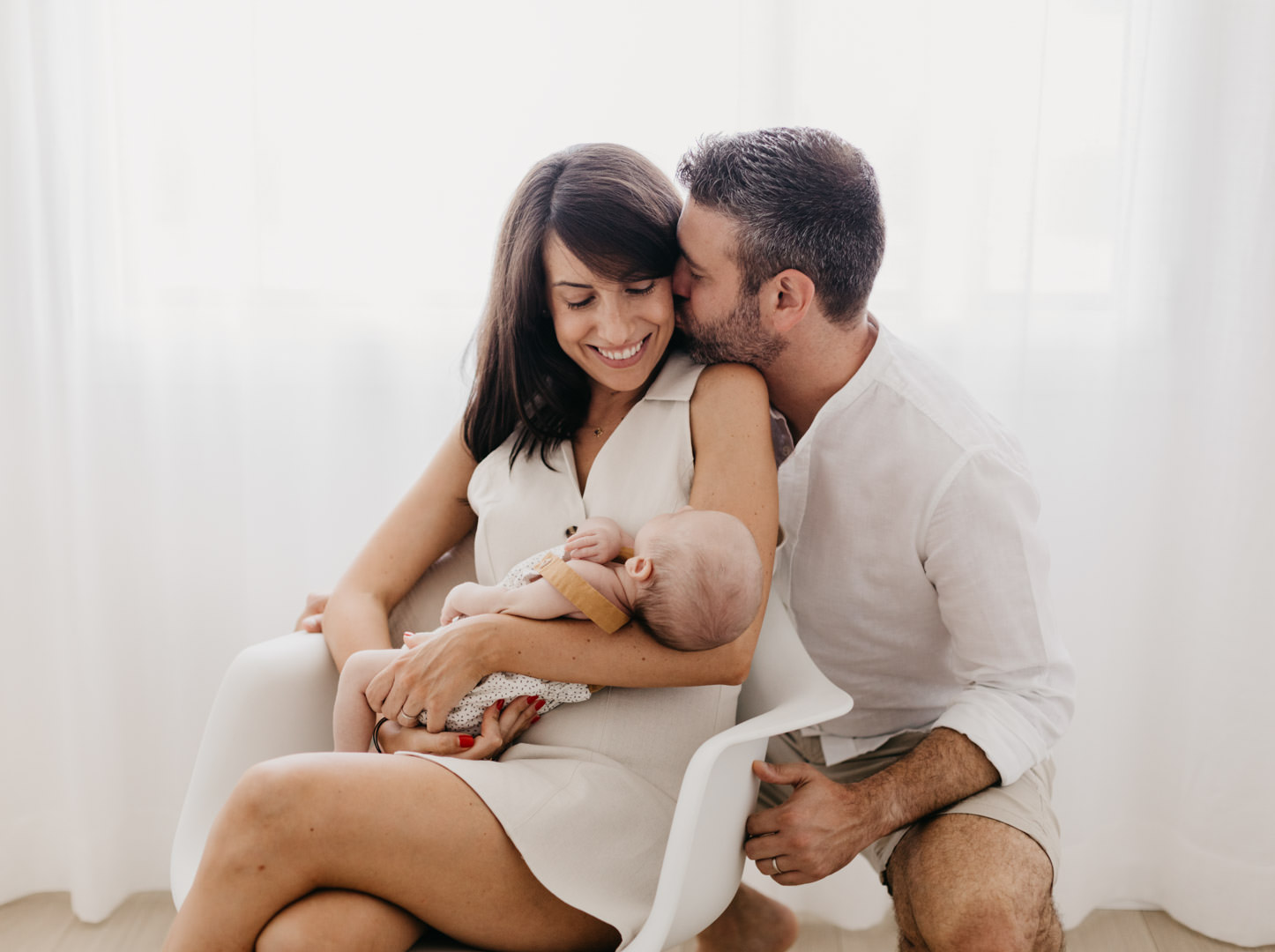 Fotografía new born natural a domicilio