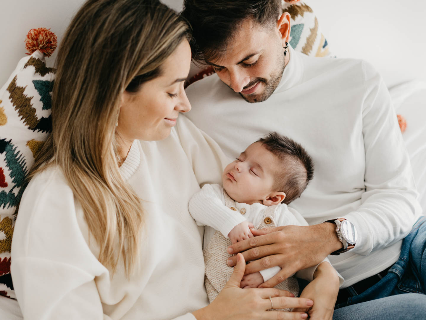 Sesión newborn natural a domicilio